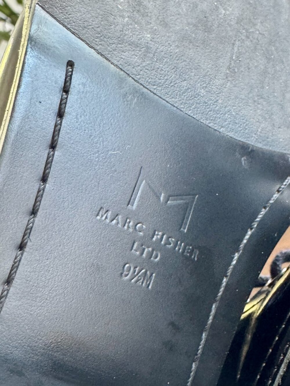 MARC FISHER Bowie Patent Leather Bootie - Picture 10 of 11